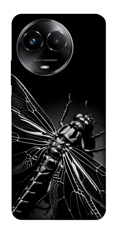 Чохол на Realme C67 4G Black dragonfly фото 1 з 1