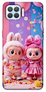 Чехол на Oppo F17 Pro Labubu twins ver.2 фото 1 из 1