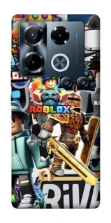 Чохол на Infinix Note 40 Pro 4G Roblox collage ver.1 фото 1 з 1