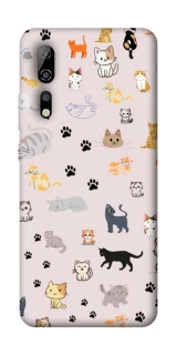 Чехол на ZTE Axon 10 Pro Cat style ver.1 фото 1 из 1