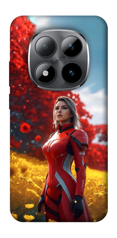 Чохол на Xiaomi Redmi Note 15 Pro 5G Cyber space girl ver.5 фото 1 з 1