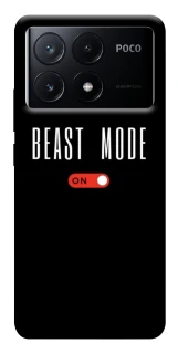Чехол на Xiaomi Poco X6 Beast mode фото 1 из 1