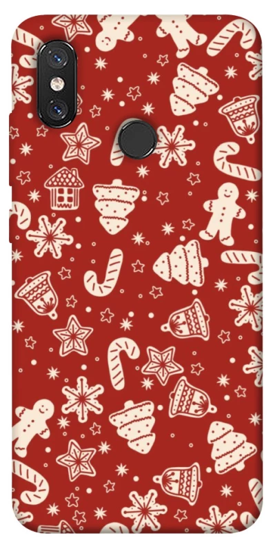 Чохол на Xiaomi Mi 8 Новорічний v3 фото 1 з 1