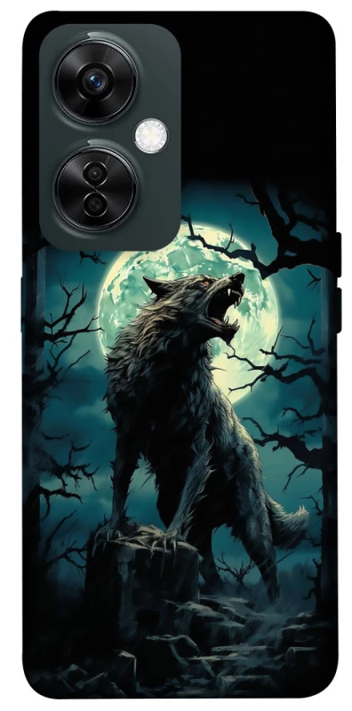 Чохол на OnePlus Nord CE 3 Lite Вовк під місяцем фото 1 з 1