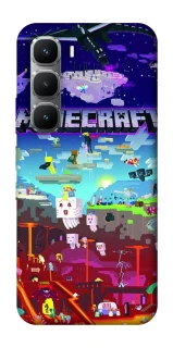 Чохол на Infinix Hot 60 Pro Minecraft world фото 1 з 1