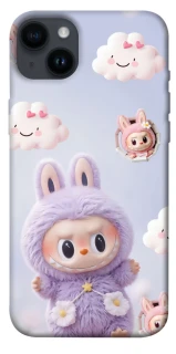 Чохол на Apple iPhone 14 Plus (6.7") Labubu & clouds фото 1 з 1
