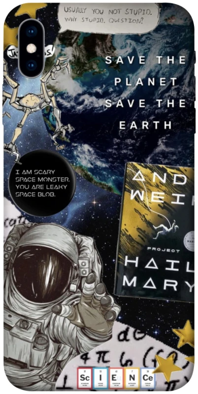 Чохол на Apple iPhone X (5.8") Project Hail Mary ver.5 фото 1 з 1