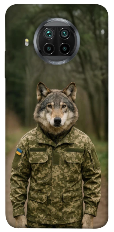 Чохол на Xiaomi Mi 10T Lite / Redmi Note 9 Pro 5G Вовк захисник фото 1 з 1
