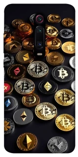 Чехол на Xiaomi Redmi K20 / K20 Pro / Mi9T / Mi9T Pro Many coins фото 1 из 1