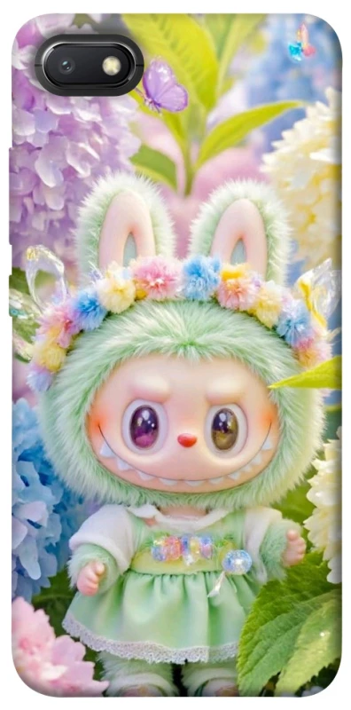 Чохол на Xiaomi Redmi 6A Labubu & Flowers ver.2 фото 1 з 1
