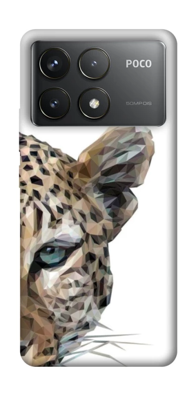Чохол на Xiaomi Poco F6 Pro Leopard Art v2 фото 1 з 1