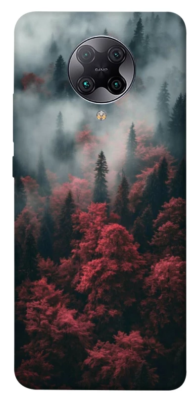 Чехол на Xiaomi Redmi K30 Pro / Poco F2 Pro Red Wood фото 1 из 1