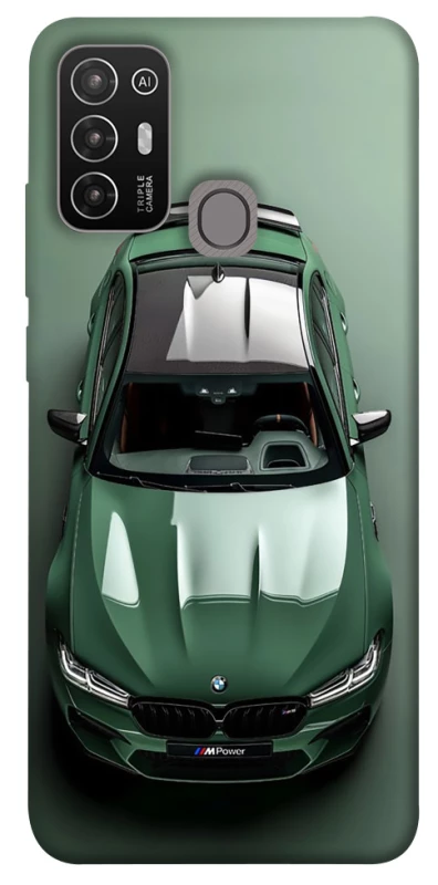 Чехол на ZTE Blade A52 BMW green фото 1 из 1