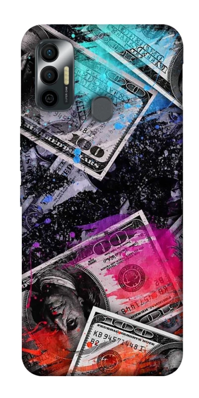 Чохол на TECNO Spark 7 Neo dollar v3 фото 1 з 1