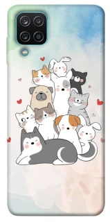 Чохол на Samsung Galaxy M12 Funny Pets ver.2 фото 1 з 1