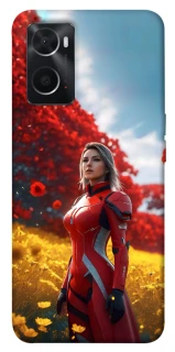 Чохол на Oppo A76 4G Cyber space girl ver.5 фото 1 з 1
