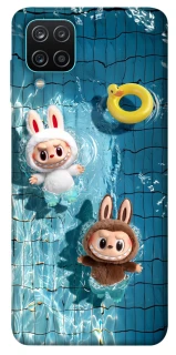 Чохол на Samsung Galaxy M12 Labubu in the pool фото 1 з 1