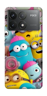 Чехол на Xiaomi Poco F6 Pro Minions ver.1 фото 1 из 1