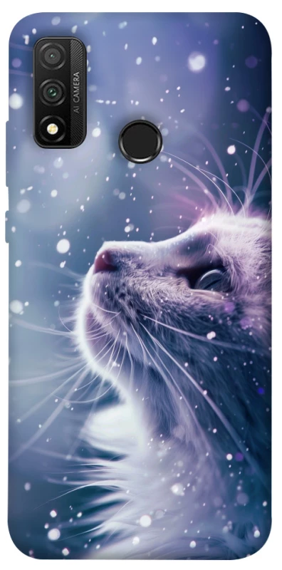 Чохол на Huawei P Smart (2020) Snow cat фото 1 з 1