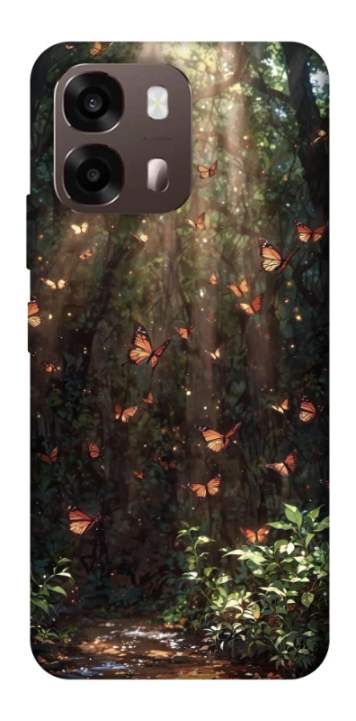 Чехол на Oppo A6 butterfly фото 1 из 2