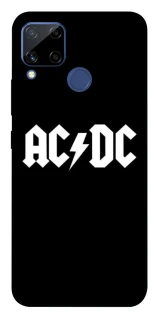 Чехол на Realme C15 AC/DC logo фото 1 Чехол на Realme C15 AC/DC logo фото 1 из 1