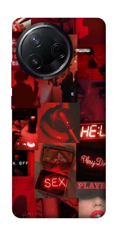 Чехол на Infinix Note 50 Pro Love collage ver.3 фото 1 из 1