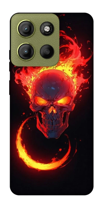 Чехол на Motorola Moto G15 4G Blood Skull фото 1 из 1