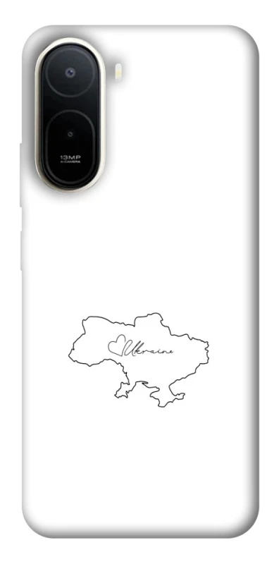 Чохол на Xiaomi Redmi A7 Pro 4G Ukraine map фото 2 з 2