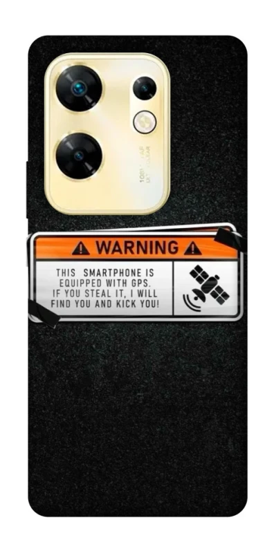 Чехол на Infinix Zero 30 4G Warning фото 1 из 1