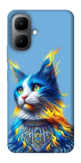 Чохол на Infinix Smart 10 Кіт патріот фото 1 з 1