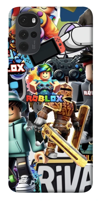 Чохол на Motorola Moto G22 Roblox collage ver.1 фото 1 з 1