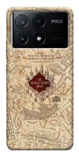 Чохол на Xiaomi Poco X6 Harry Potter Marauder's Map фото 1 з 1
