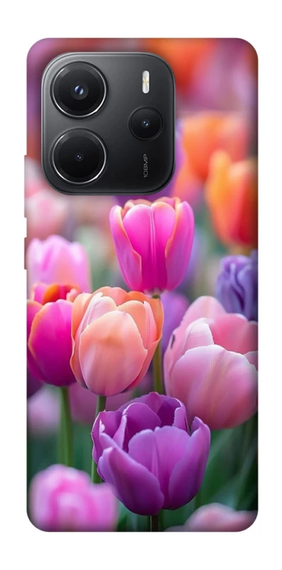 Чохол на Xiaomi Redmi Note 14 4G (Int. version) Тюльпанове поле фото 1 з 1