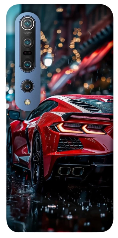 Чехол на Xiaomi Mi 10 / Mi 10 Pro Red sports car фото 1 из 1