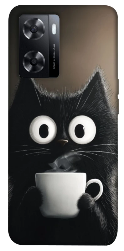 Чехол на Oppo A57s morning cat фото 1 из 1