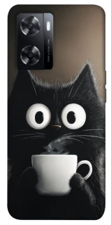 Чехол на Oppo A57s morning cat фото 1 из 1