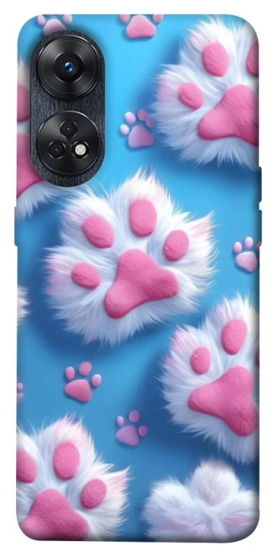 Чохол на Oppo Reno 8T 4G Cat paw фото 1 з 1