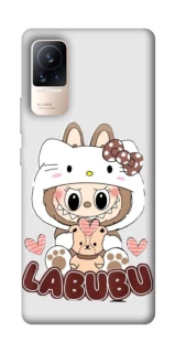 Чохол на Xiaomi Civi 6 Hello Kitty Labubu фото 1 з 1