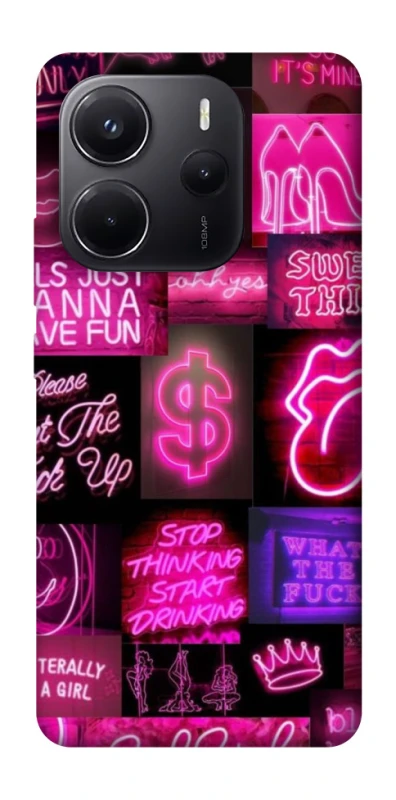 Чехол на Xiaomi Redmi Note 14 4G (Europe version) Hot collage ver.9 фото 1 из 1