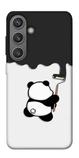 Чехол на Samsung Galaxy S24 FE Panda painter фото 1 из 1