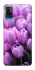 Чехол на ZTE Blade A71 Фиолетовые тюльпаны фото 1 из 1