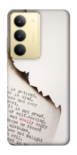 Чехол на Realme 14x Стихи фото 1 из 1