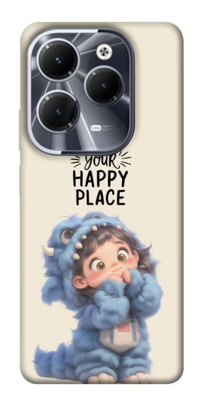 Чохол на Infinix Hot 40 Pro Happy Place фото 1 з 1