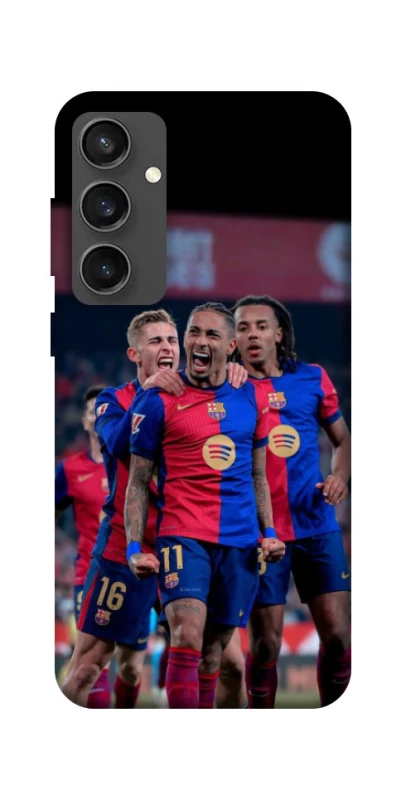Чохол на Samsung Galaxy S24 FE FC Barcelona team фото 1 з 1