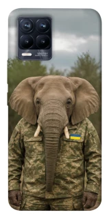 Чехол на Realme 8 Слон защитник фото 1 из 1