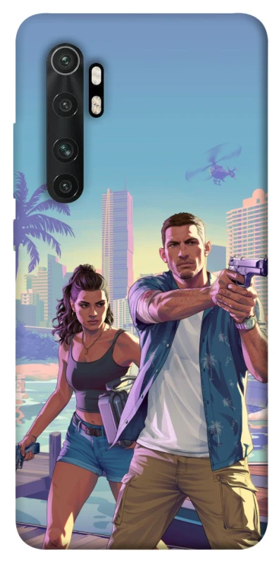 Чохол на Xiaomi Mi Note 10 Lite GTA фото 1 з 1