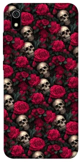 Чохол на Xiaomi Redmi 7A Черепа та рози фото 1 з 1