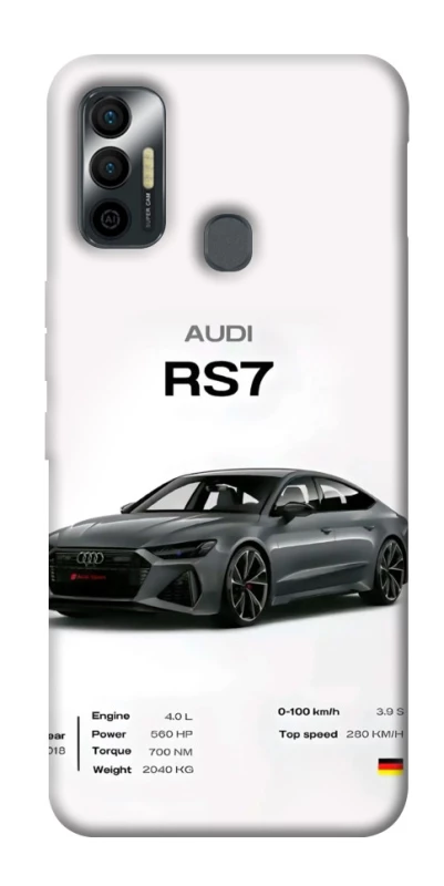 Чехол на TECNO Spark 7 Audi RS7 фото 1 из 1