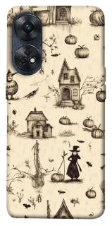 Чехол на Oppo Reno 8T 4G Halloween aesthetic ver.1 фото 1 из 1