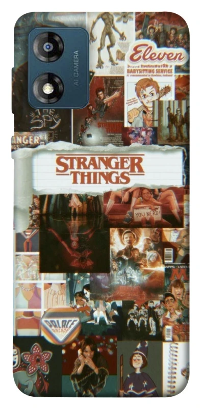 Чехол на Motorola Moto E13 Stranger Things ver.22 фото 1 из 1